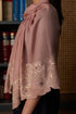 Magnolia Bloom Wool Silk Stole